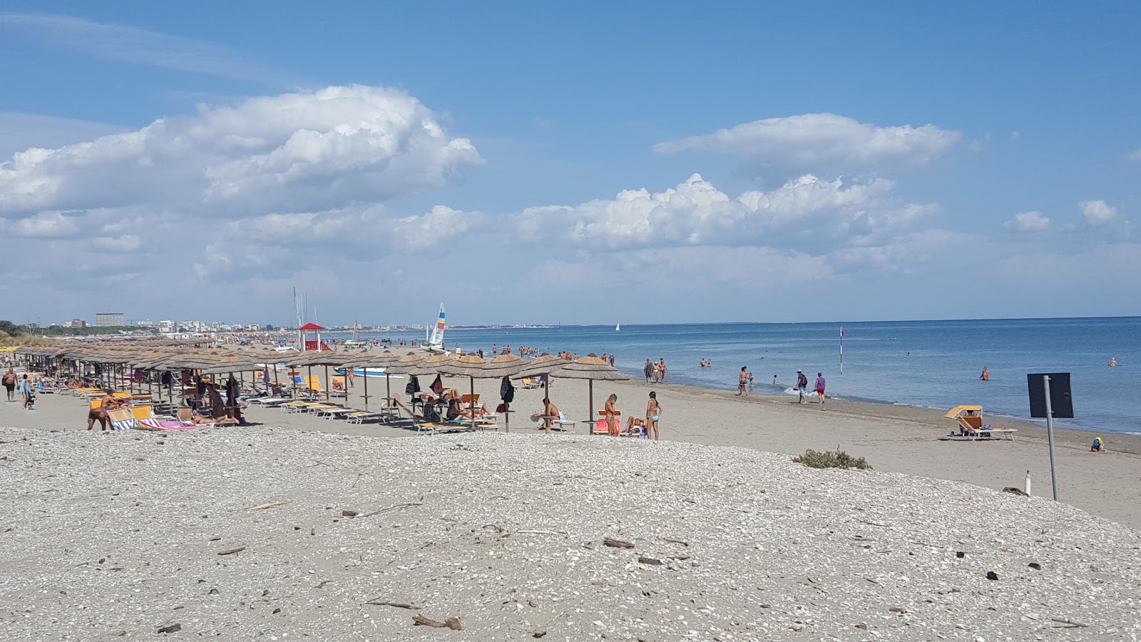 Foto van Spiaggia di Comacchio gelegen in een natuurlijk gebied