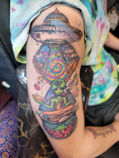 Tattoo Shop «Blood Moon Tattoo Gallery», reviews and photos, 101 N Main St #201, Mansfield, TX 76063, USA