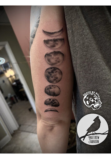 Explore safari tattoo ideas, creative tattoo ideas in Nashville, available at RedBird Tattoo