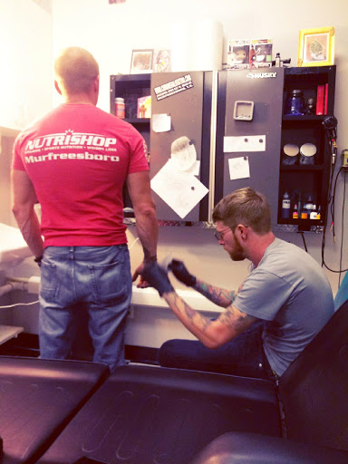 Tattoo Shop «Chrome Halo Tattoo & Body Piercing», reviews and photos, 517 W Main St, Murfreesboro, TN 37129, USA