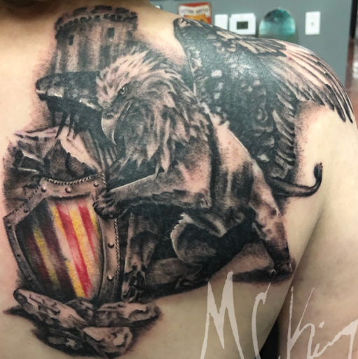 Explore ocean tattoo ideas, creative tattoo ideas in Birmingham, available at Classic 13 Tattoo