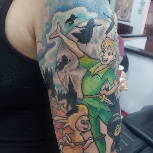 Explore coco tattoo ideas, creative tattoo ideas in Vinton, available at Cherry Bomb Tattoo and piercing