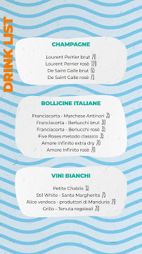 Restaurant Bona Espina à Giovinazzo (le menu)