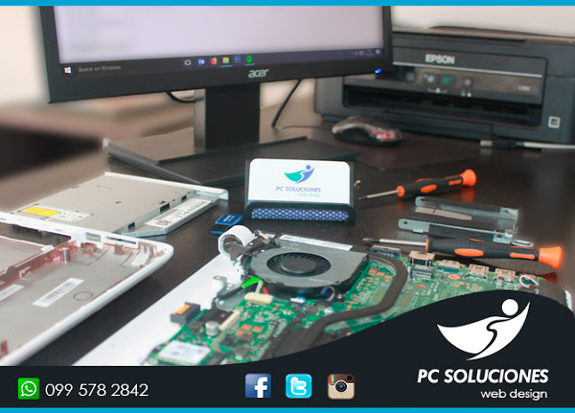 PC SOLUCIONES web design - Cuenca