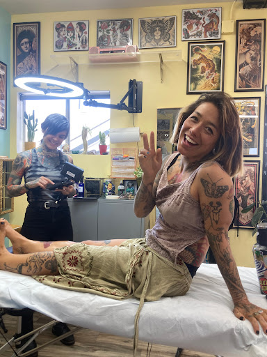 Explore small tattoo placement ideas, creative tattoo ideas in San Diego, available at Crybaby Tattoo