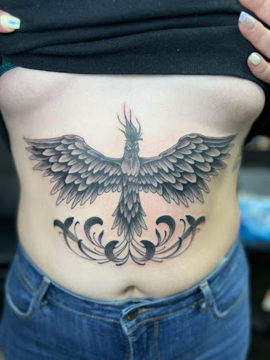 Explore side of hand tattoo ideas, creative tattoo ideas in Yakima, available at Wallflower Body Piercing & Crazy Ink Tattoo