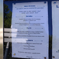 Restaurant Le Pavillon Bleu à Maisons-Alfort (le menu)