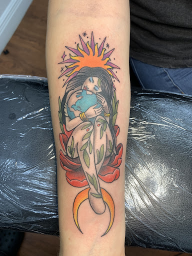 Explore couple ring finger tattoo ideas, creative tattoo ideas in Cocoa, available at Rorschach Tattoo Shop and Piercing Studio