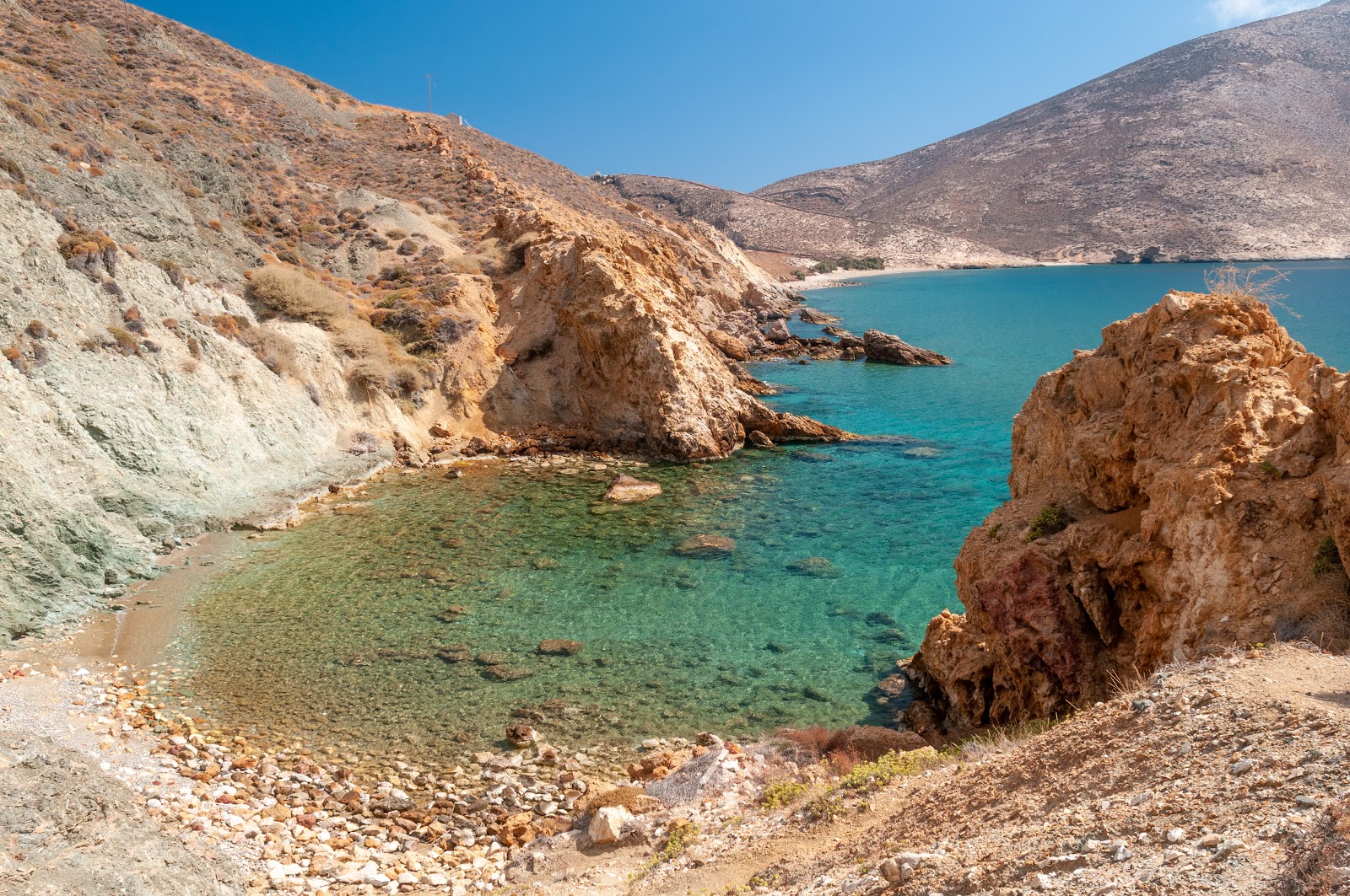 Foto di Paralia Katalimatsa con una costa dritta