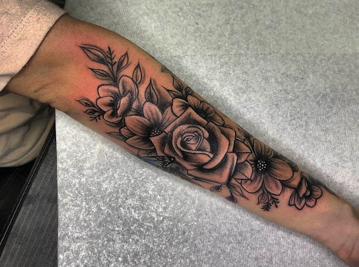 Find music notes tattoo ideas for your next unique tattoo in Bakersfield at Society 9 Tattoo and Body Art Studio