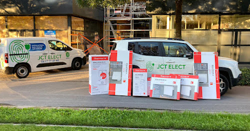 Borne de recharge de véhicules électriques JCT Elect Reims