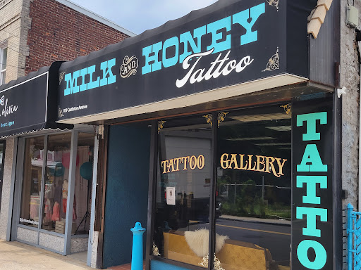 Tattoo Shop «milk and honey tattoo parlour», reviews and photos, 819 Castleton Ave, Staten Island, NY 10310, USA