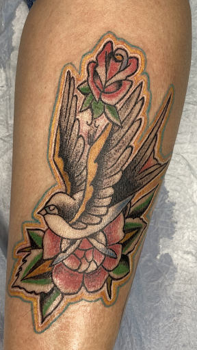 Explore tattoo flower sleeve ideas, creative tattoo ideas in Vancouver, available at Sacred Yeti Tattoos