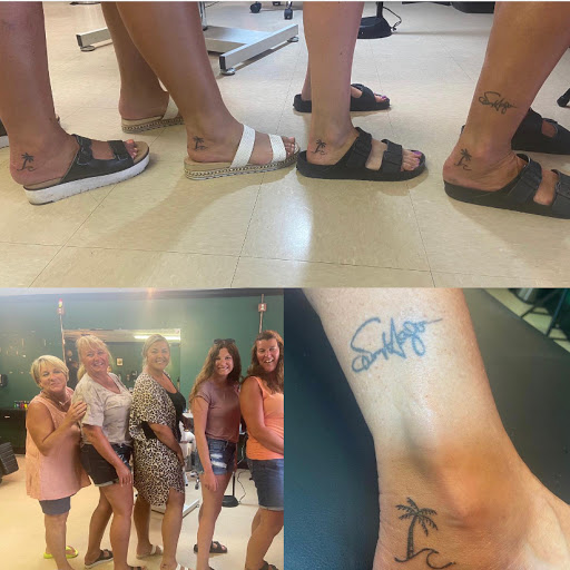 Explore ankle tattoo cover up ideas, creative tattoo ideas in Largo, available at Inside Ink Tattoo Studio