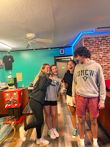 Find tattoo between breast ideas for your next unique tattoo in Wilmington at The Gay Penguin Piercing and Tattoo in Wilmington Nc