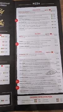 Vapiano Velizy Pasta Pizza Bar à Vélizy-Villacoublay menu