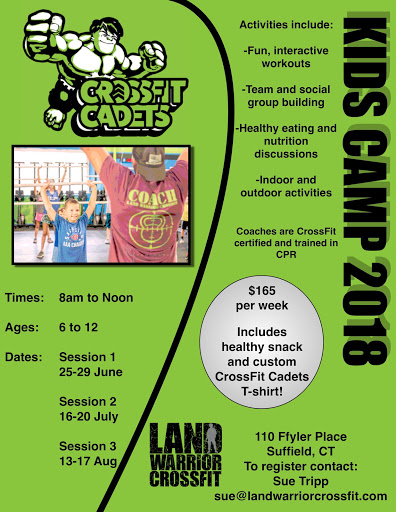 Gym «Land Warrior Crossfit», reviews and photos, 110 Ffyler Pl, Suffield, CT 06078, USA