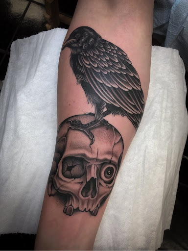 Explore lightning tattoo ideas, creative tattoo ideas in Saint Petersburg, available at Webbs Tattoo