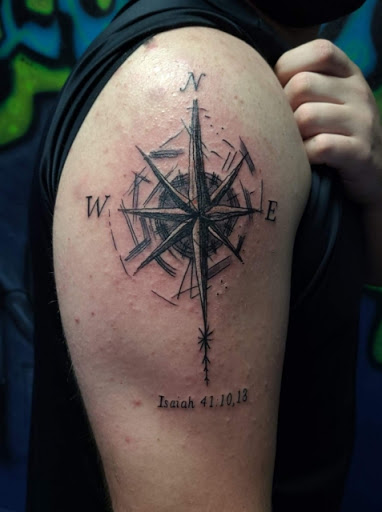Explore tattoo ideas for black men, creative tattoo ideas in Pittsburg, available at NeonMoon Tattoo