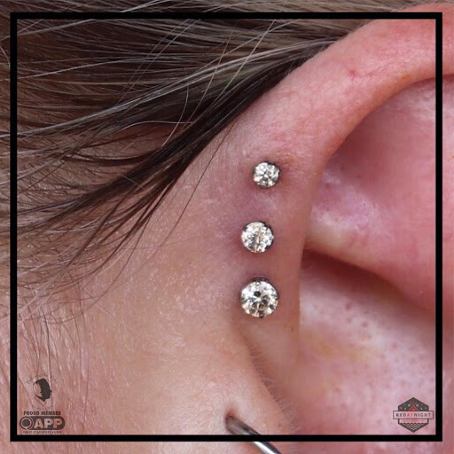 Explore deathly hallows tattoo ideas, creative tattoo ideas in Brainerd, available at Red at Night Tattoos and Piercings