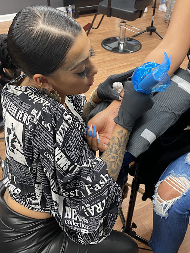 Explore black metal tattoo ideas, creative tattoo ideas in Mableton, available at Forever Loyal Studio