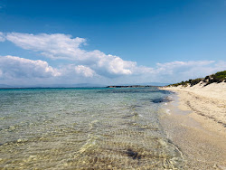 Stavronikita beach'in fotoğrafı çok temiz temizlik seviyesi ile