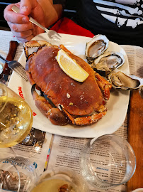 Vrais crabes du Restaurant de fruits de mer Le Crabe Marteau à Paris - n°8