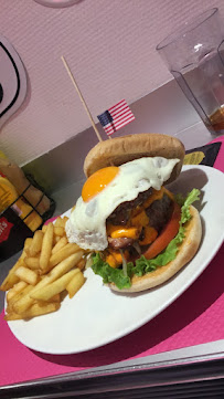 Hamburger du Restaurant américain My Ami - Fifties American Diner à Thonon-les-Bains - n°17