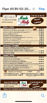 Photos du propriétaire du Restaurant italien Bar Made In Italy à Lourdes - n°5