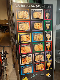 Menu / carte de La Bottega del Fritto à Levanto