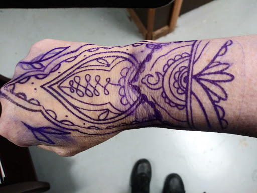 Explore death date tattoo ideas, creative tattoo ideas in Murfreesboro, available at Middle Tennessee Tattoo Co.