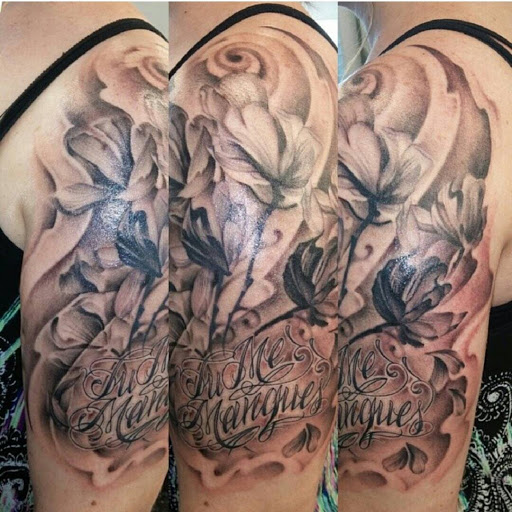 Explore family tattoo ideas for guys, creative tattoo ideas in Tucson, available at Sacred Art Tattoo Studio