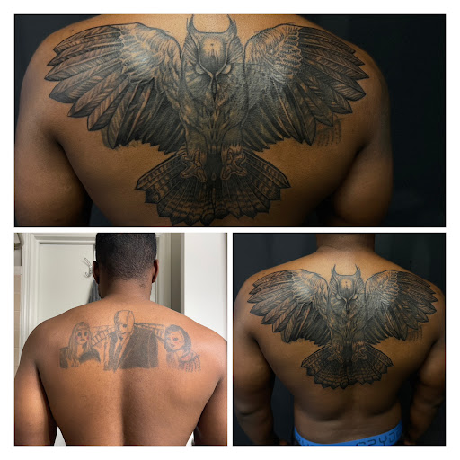 Explore orca whale tattoo ideas, creative tattoo ideas in Madison, available at Elevation Ink Tattoo Studio