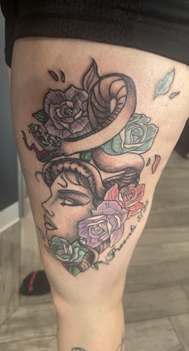 Explore husband name tattoo ideas small, creative tattoo ideas in Goshen, available at Goshen Ink Therapy And Body Piercing