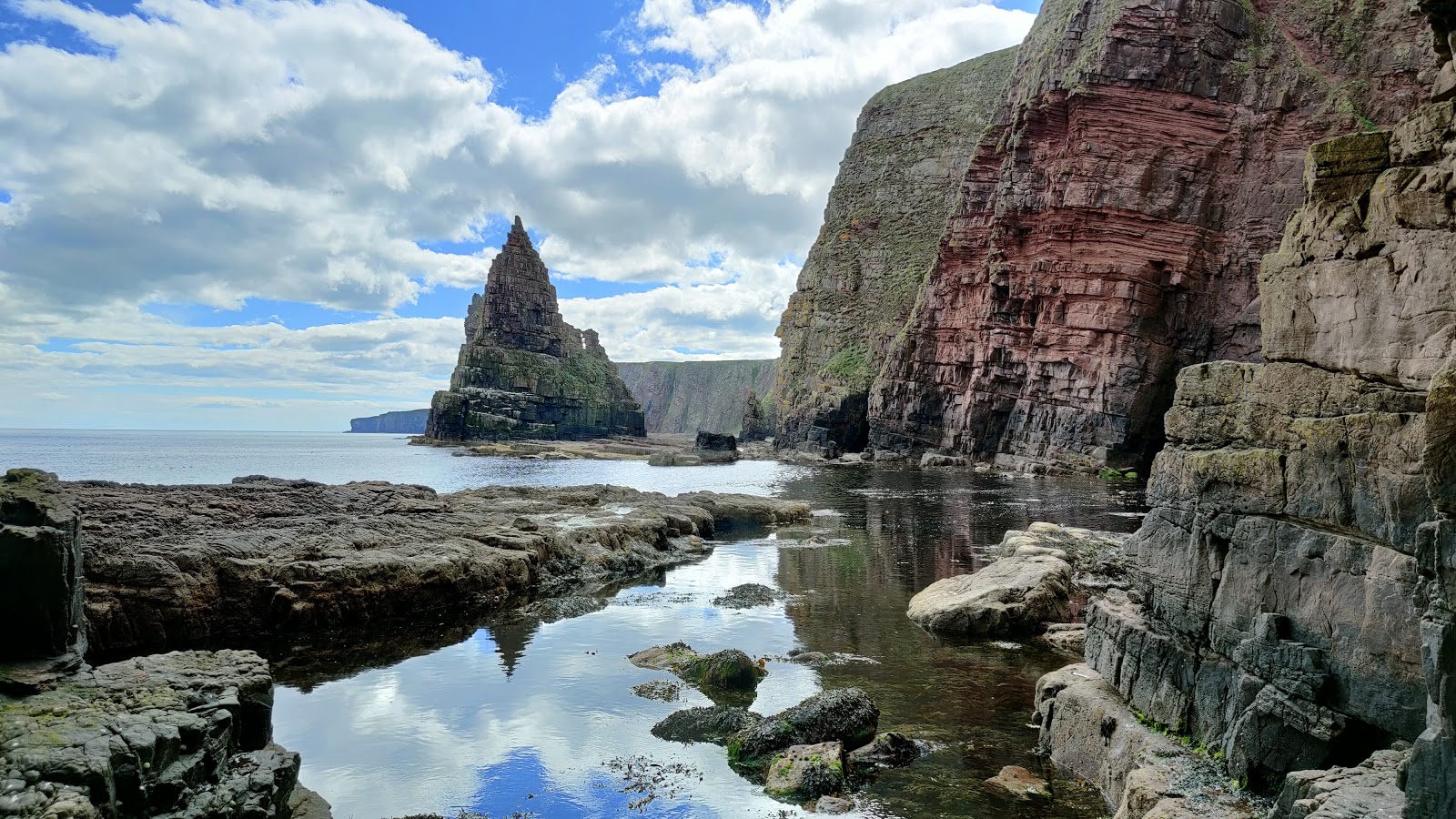 Duncansby Head Beach'in fotoğrafı vahşi alan
