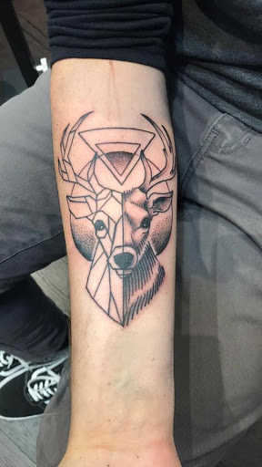 Explore paranormal tattoo ideas, creative tattoo ideas in Bozeman, available at Aether Tattoo Club