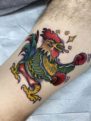 Explore fighter tattoo ideas, creative tattoo ideas in Rome, available at Eternal Expressions