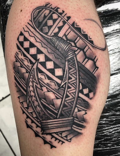 Explore nautical star tattoo ideas, creative tattoo ideas in Honolulu, available at Aloha Tattoo Waikiki Hilton Hawaiian Village Rainbow Bazaar