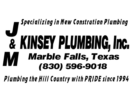 J & M Kinsey Plumbing, Inc. in Marble Falls, Texas
