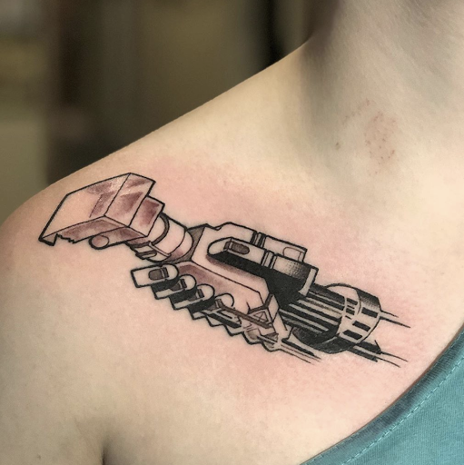 Explore friendship tattoo ideas for 2, creative tattoo ideas in Oneonta, available at Oculo Visitant Gallery