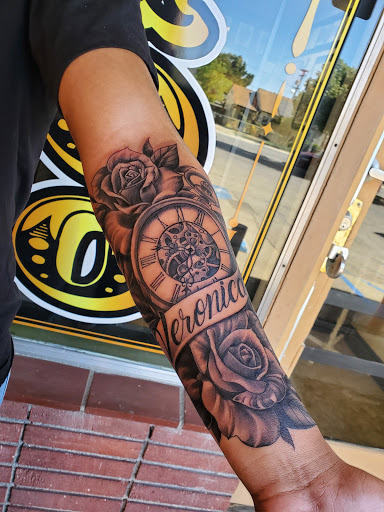 Explore small beach tattoo ideas, creative tattoo ideas in Bakersfield, available at CLASSIC STANDARD TATTOO CO.