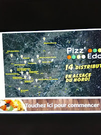 Menu du Distributeur Pizz'Eddy Niedermodern à Niedermodern