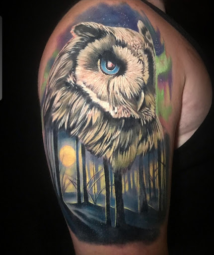 Explore inner finger tattoo ideas, creative tattoo ideas in Ambler, available at Tattoo GalaxyAmbler Piercing & Custom Tattoos