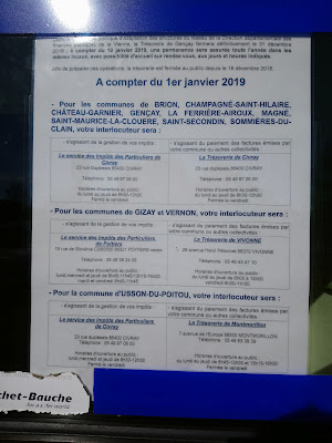 Tresor public à Vivonne