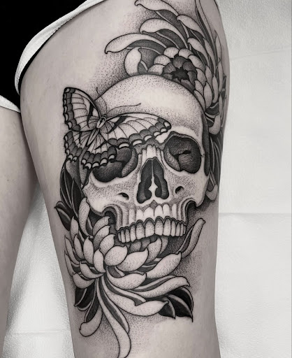 Find daddy tattoo ideas for your next unique tattoo in Albuquerque at True Grit Tattoo