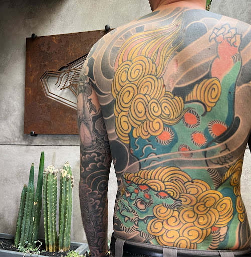 Explore uplifting tattoo ideas, creative tattoo ideas in Chino, available at JON BRYAN TATTOO