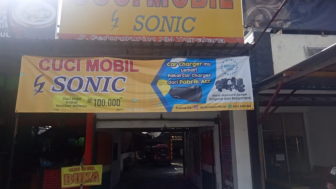 Cuci Mobil Sonic
