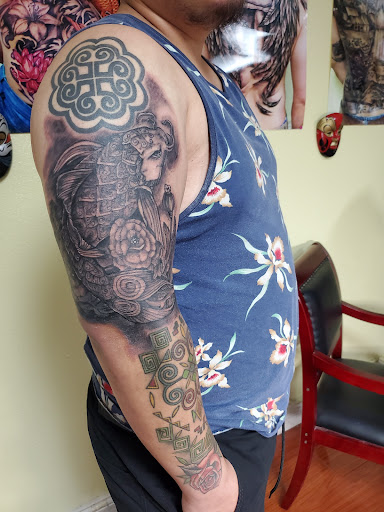 Explore sweeney todd tattoo ideas, creative tattoo ideas in Garden Grove, available at Anna Hang Tattoo