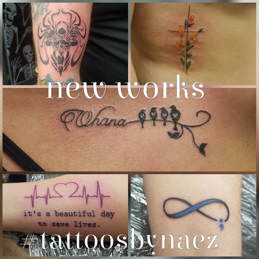 Explore small random tattoo ideas, creative tattoo ideas in Macomb, available at Naez Ink