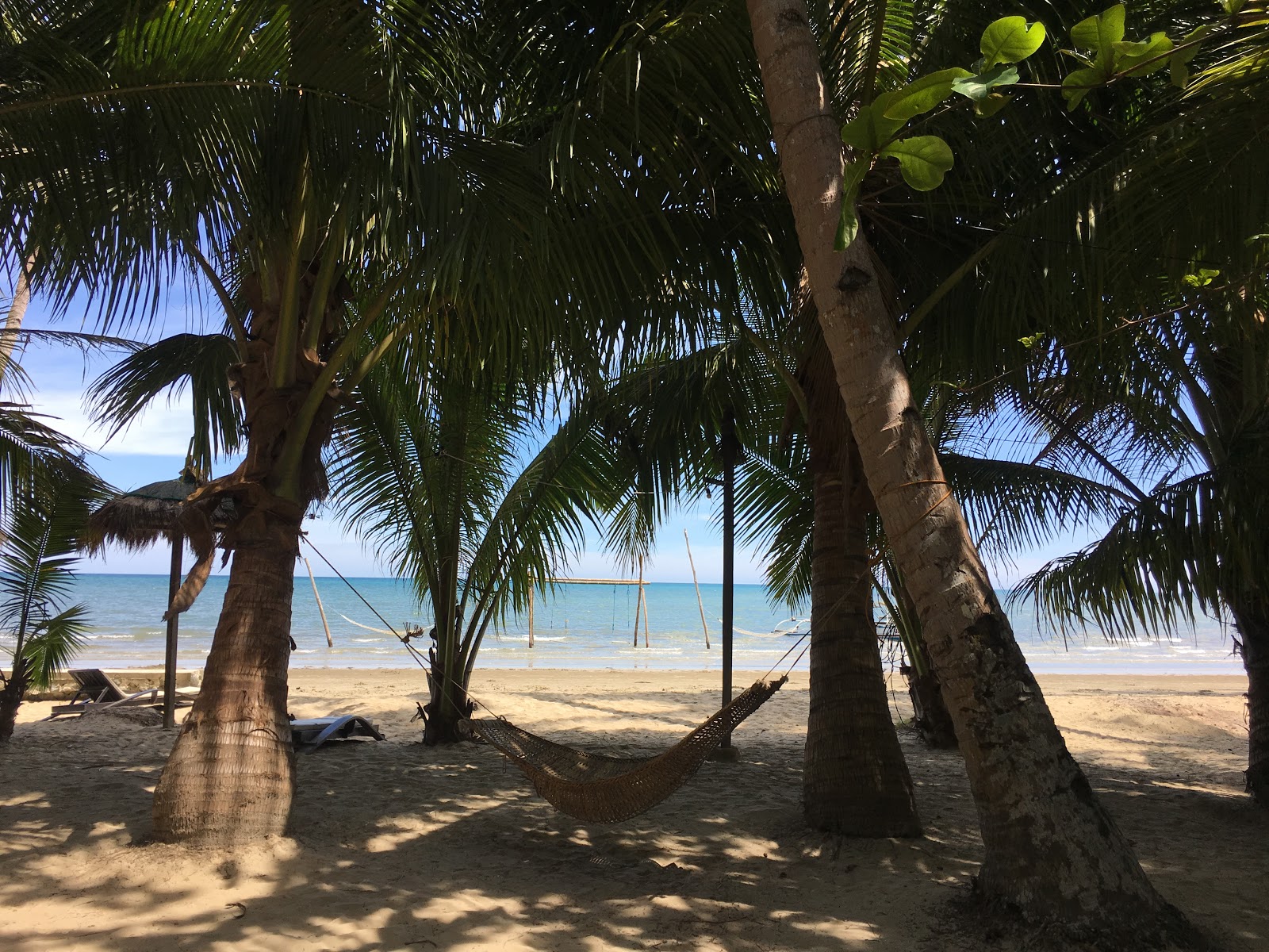 Zdjęcie Caramay Beach z proste i długie